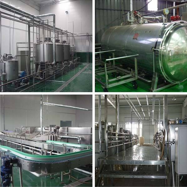 Ligne automatisée systèmes de production laitière de laiterie de convoyeur d'emballage