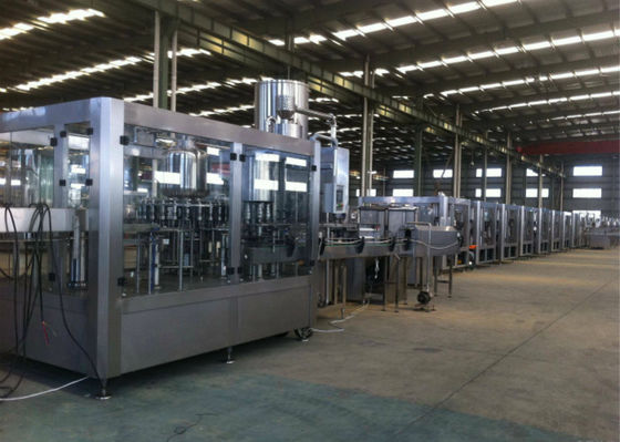 Chine Chaîne de production automatisée de boisson de jus de fruit systèmes de convoyeur d'emballage fournisseur