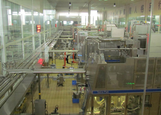 Chine Ligne automatisée systèmes de production laitière de laiterie de convoyeur d'emballage fournisseur