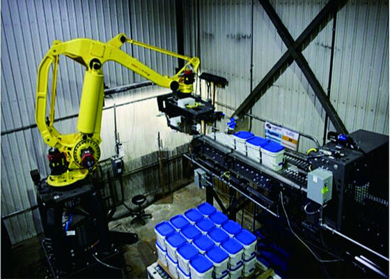 Chine Robots horizontaux/colonne simple de palletisation robotique de système pour de grands sacs/barils fournisseur
