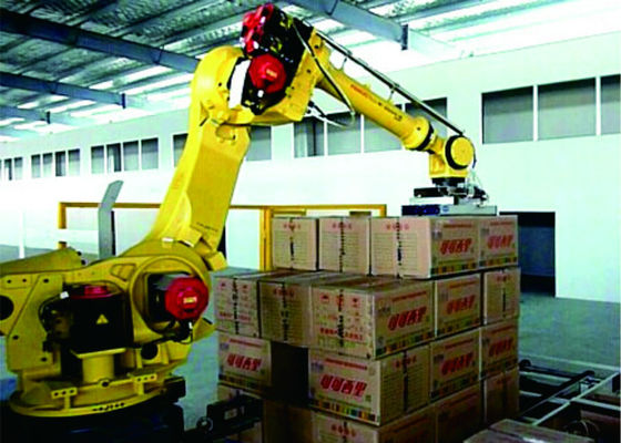 Chine Machines d'emballage robotiques d'industrie des boissons, sécurité de plus haut niveau de empaquetage de robots fournisseur