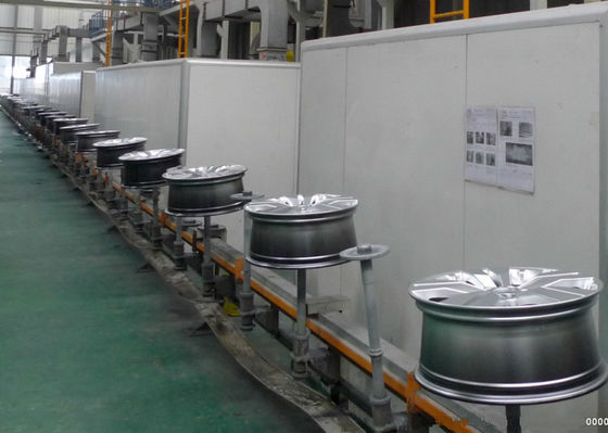 Chine Moyeu de roue moulant la chaîne de production automatique/chaîne de montage système de contrôle de PLC fournisseur