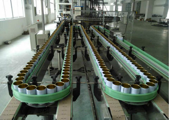 Chine Chaîne de production de boîte en fer blanc de trois morceaux entièrement/200-1000 boîtes semi automatiques par heure fournisseur
