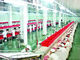 Chaîne de production fendue de volaille de porc système de contrôle de PLC d'équipement d'abattoir  fournisseur